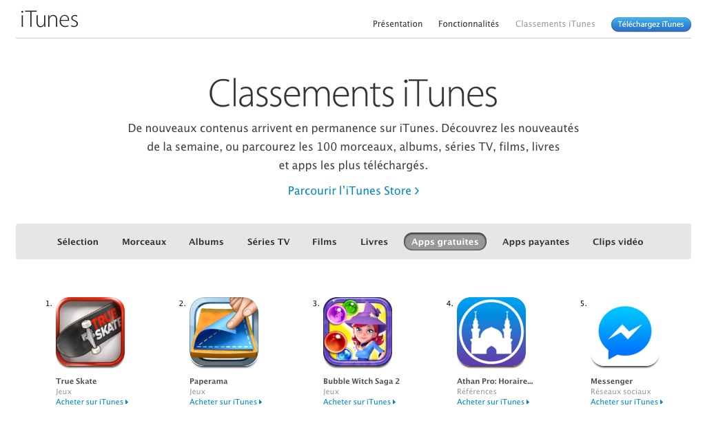 L application Athan  Pro  cartonne sur l Apple store