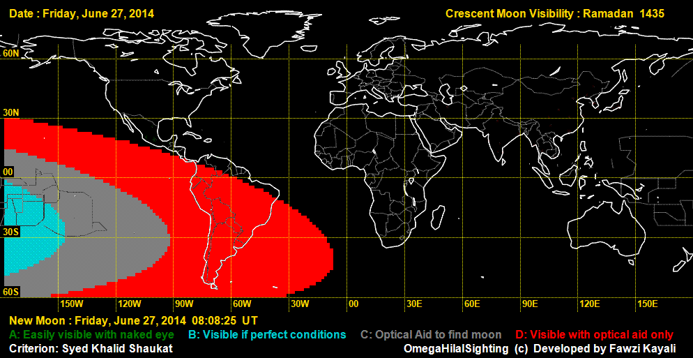 moonsighting ramadan 2014