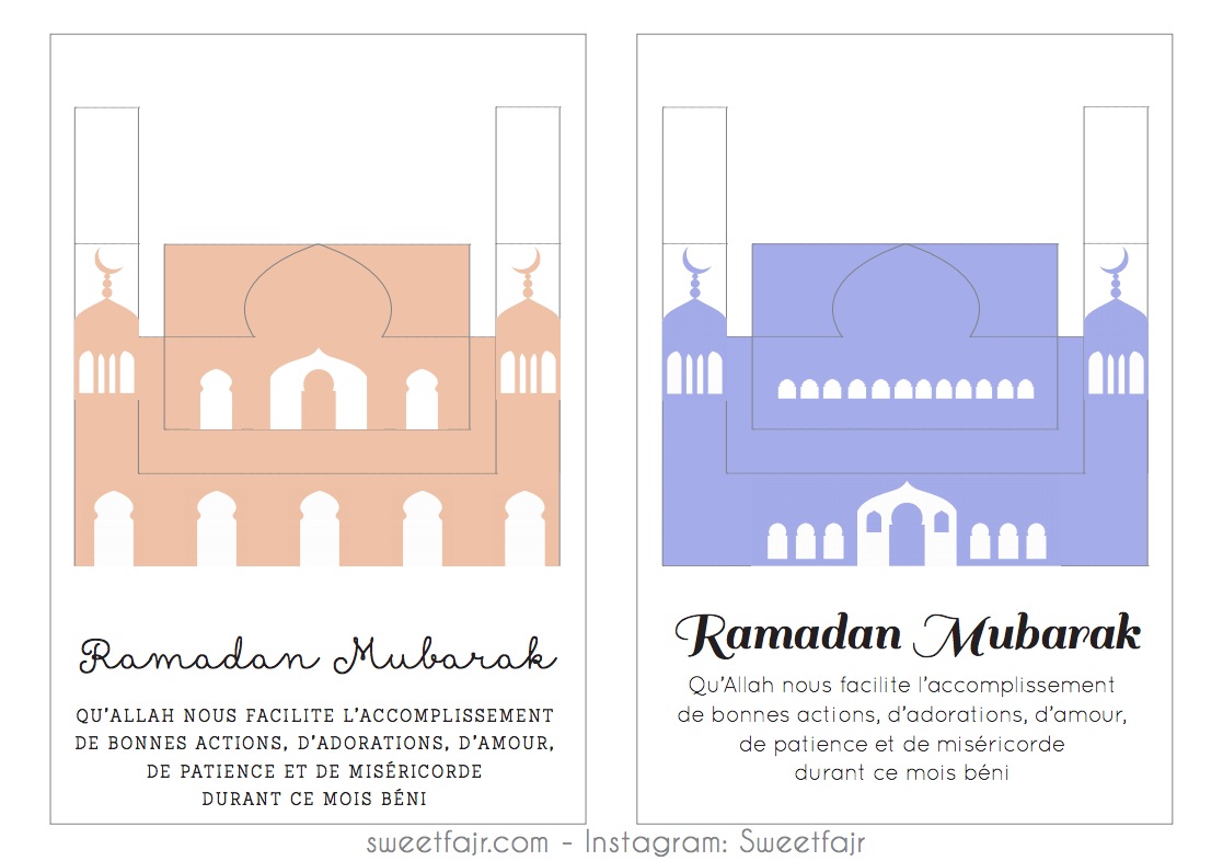 ramadan mubarak mosquee pop up 2