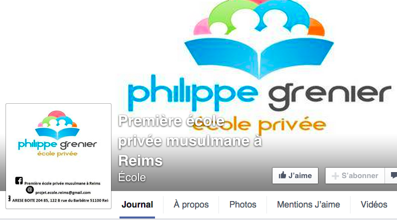 ecole privee musulmane Philippe Grenier