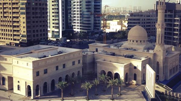 mosquée Dubai marina