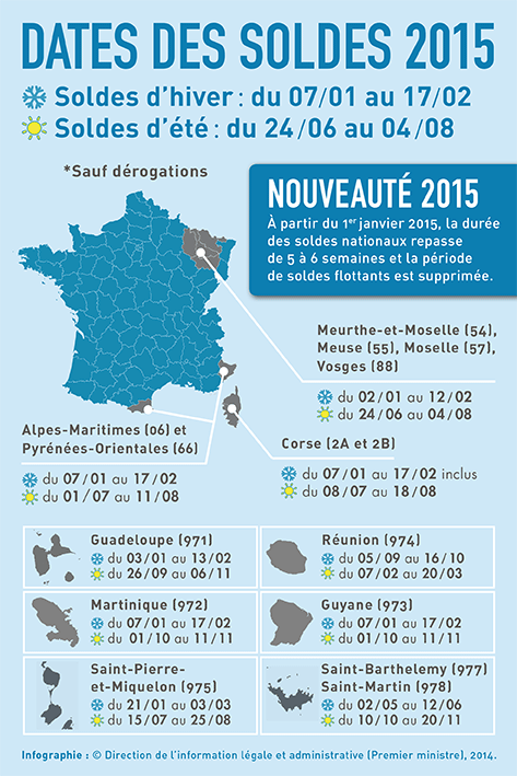 dates soldes d'hiver 2015