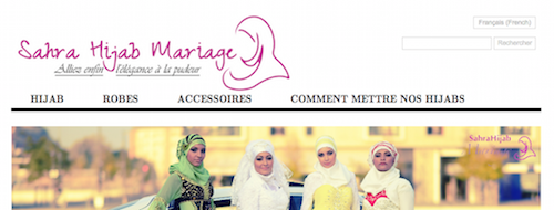 sarah hijab mariage