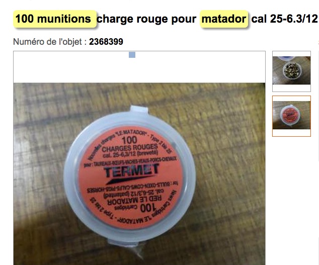 munitions matador