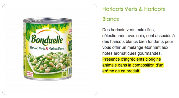 bonduelle viande legume