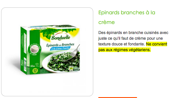 bonduelle vegetarien