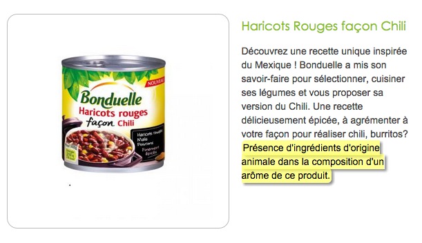 bonduelle viande legumes haricot