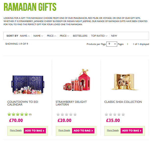 the body shop ramadan gifts