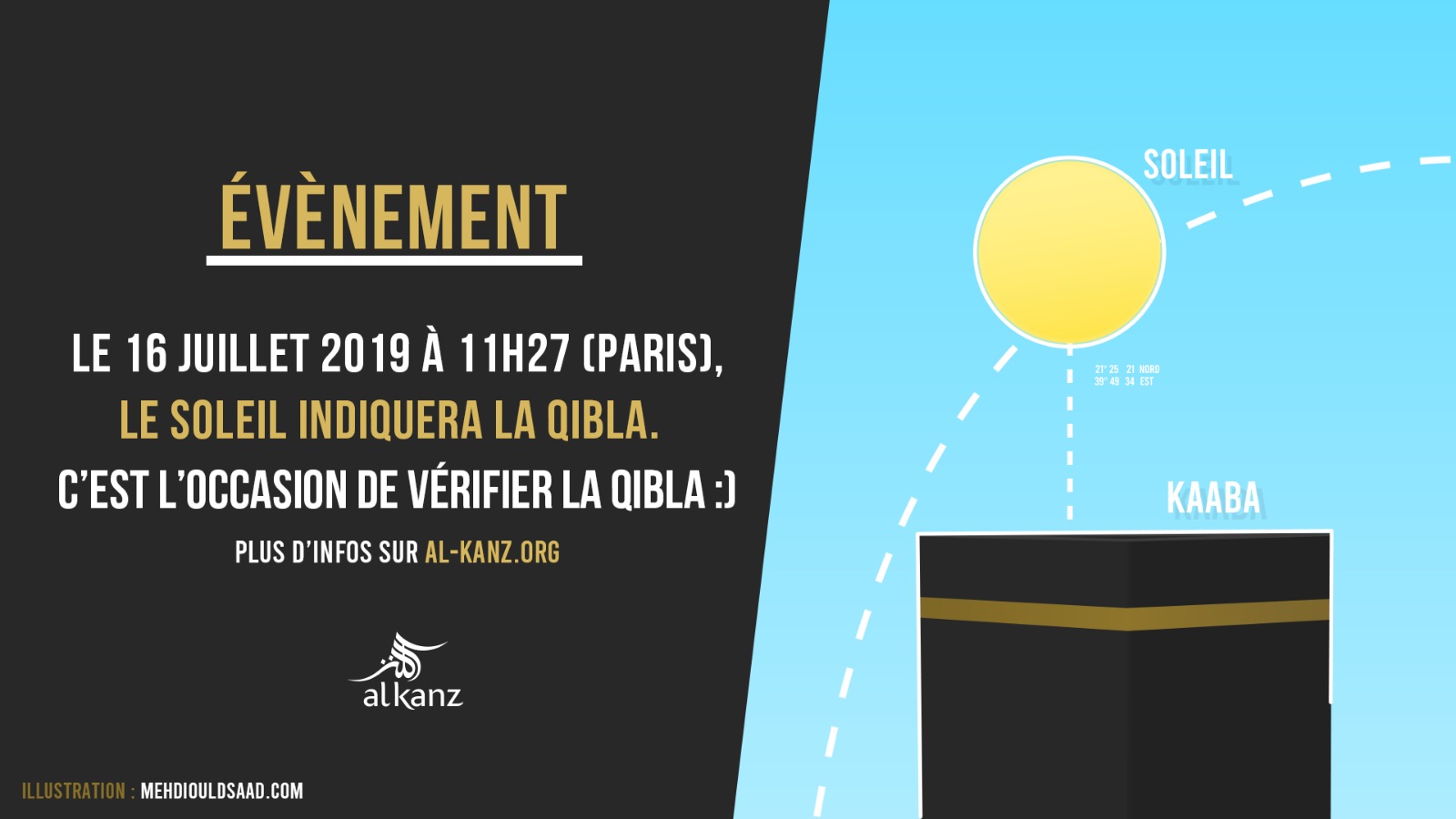 qibla alkanz 16 juillet