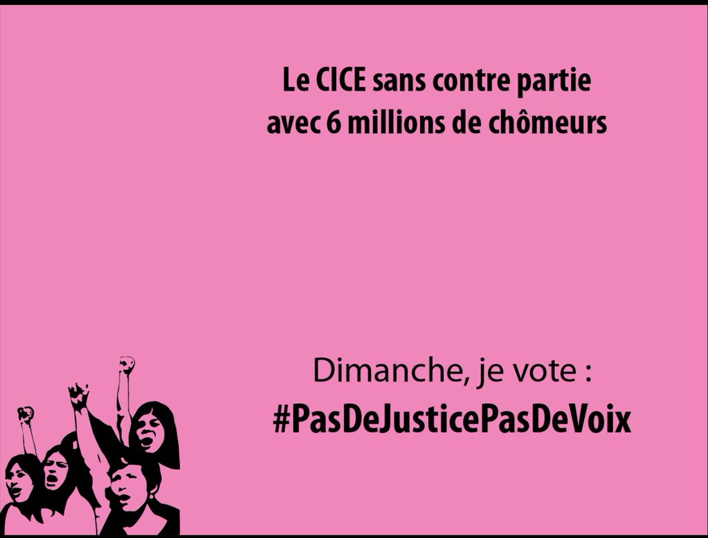 pas de justice pas de voix cice