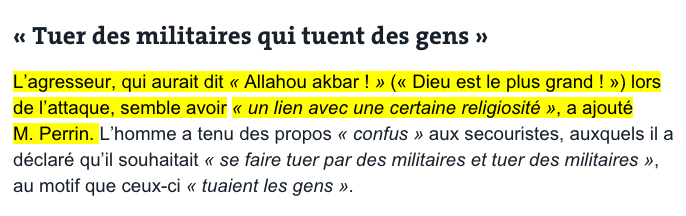 le monde Allahu Akbar attaque mosquee valence