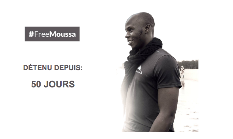 #FreeMoussa 50 jours