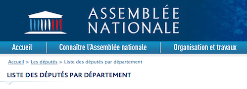 depute assemblee nationale