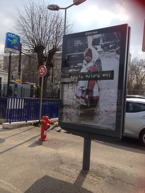 secours islamique arret de bus