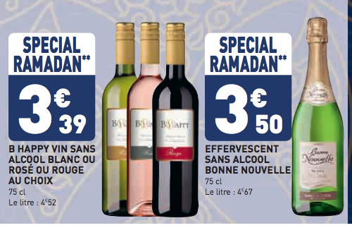 Le vin pendant ramadan, c'est comment ? Avant ou après