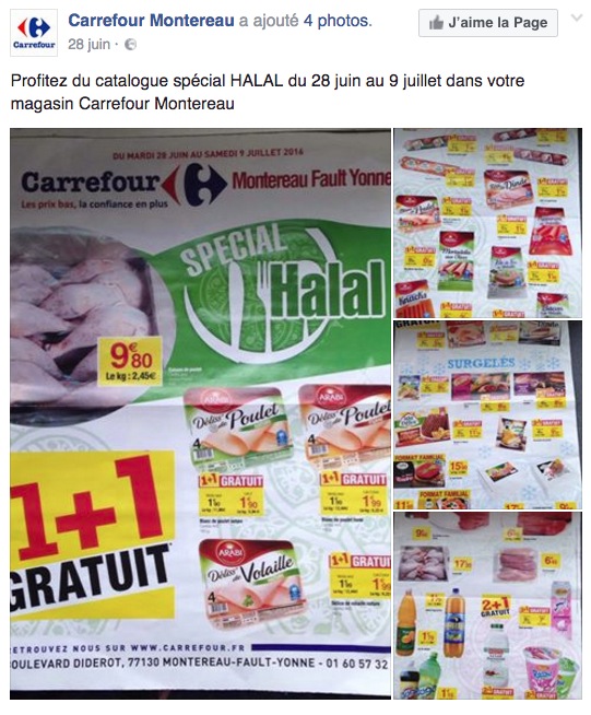 carrefour halal montereau