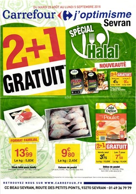 carrefour halal sevran