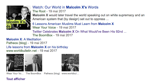 malcolm x articles