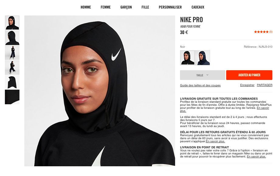 nike hijab