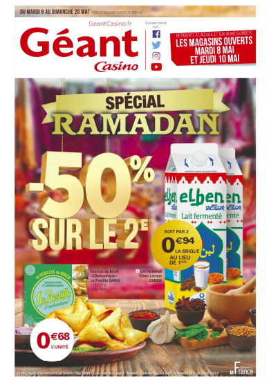 catalogue ramadan 2018 geant casino