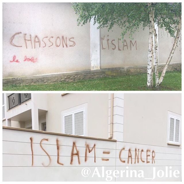 tags islamophobes mosquée lieu saint