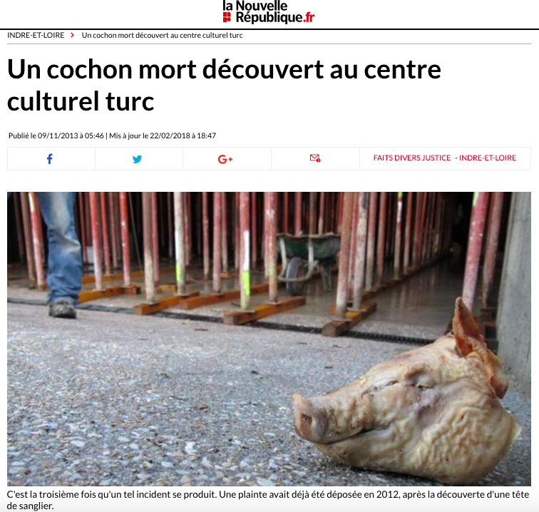 mosquée turque cochon amboise