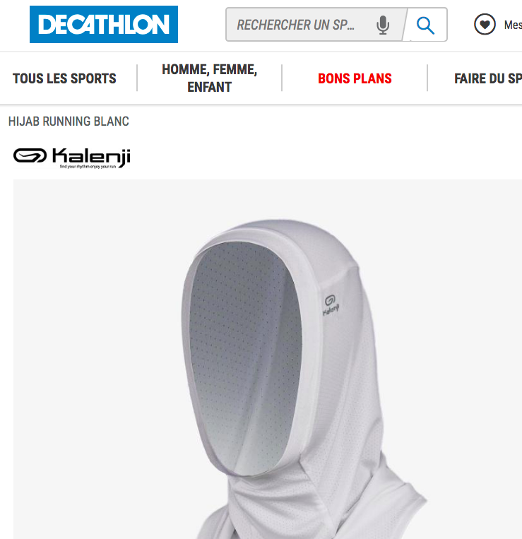 Decathlon hijab