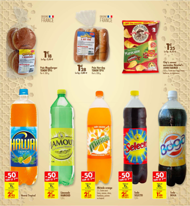 catalogue carrefour halal