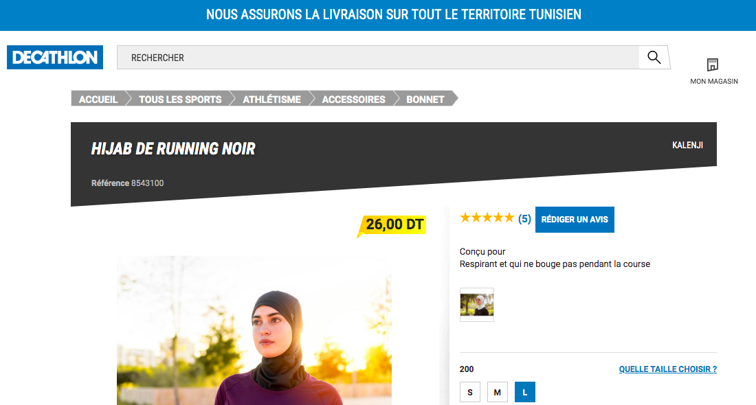 Hijab de running