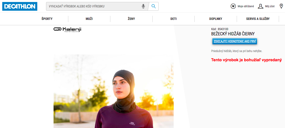 Hijab de running