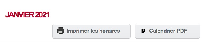 calendrier annuel horaire priere