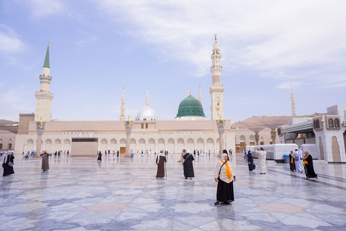 Mosquée de Médine en Arabie saoudite