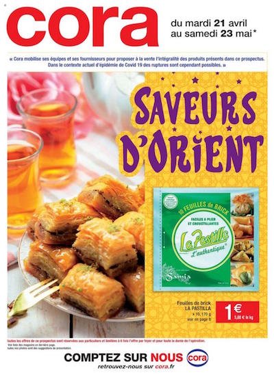 Catalogue ramadan Cora saveurs d'orient