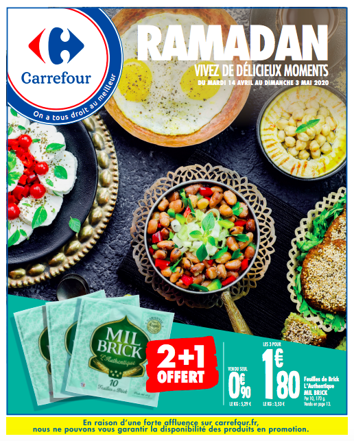 Catalogue Carrefour ramadan