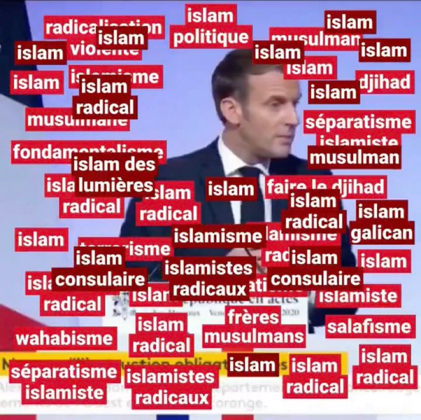 Emmanuel Macron islam islam islam islam