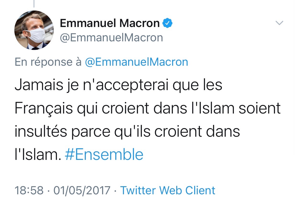 Emmanuel Macron candidat