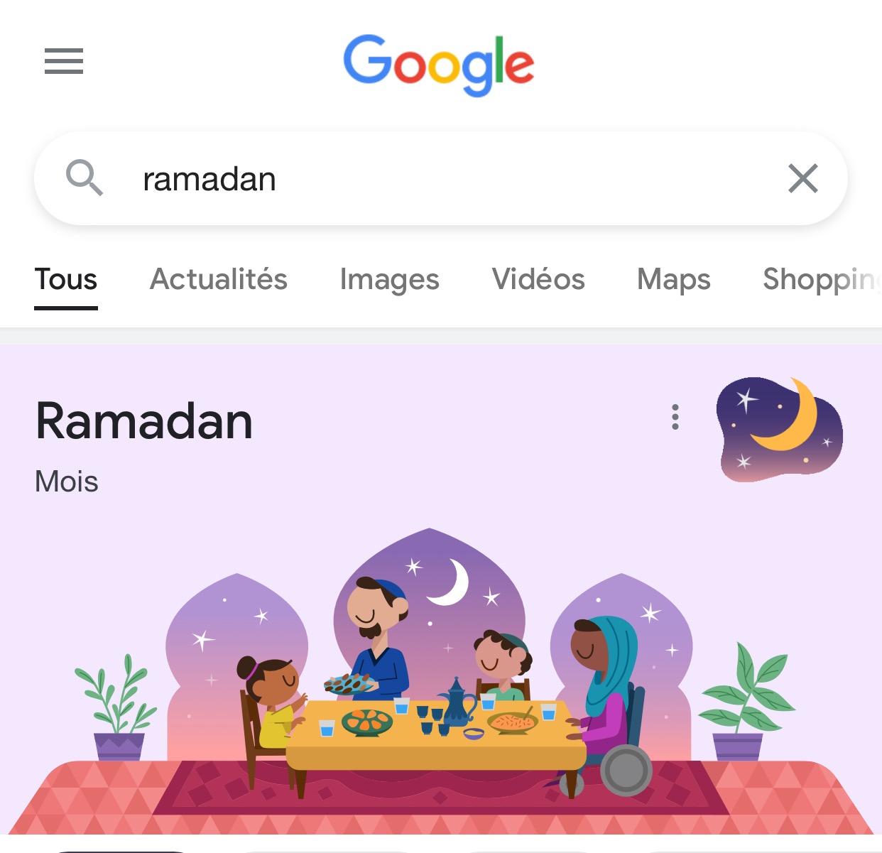 ramadan Google