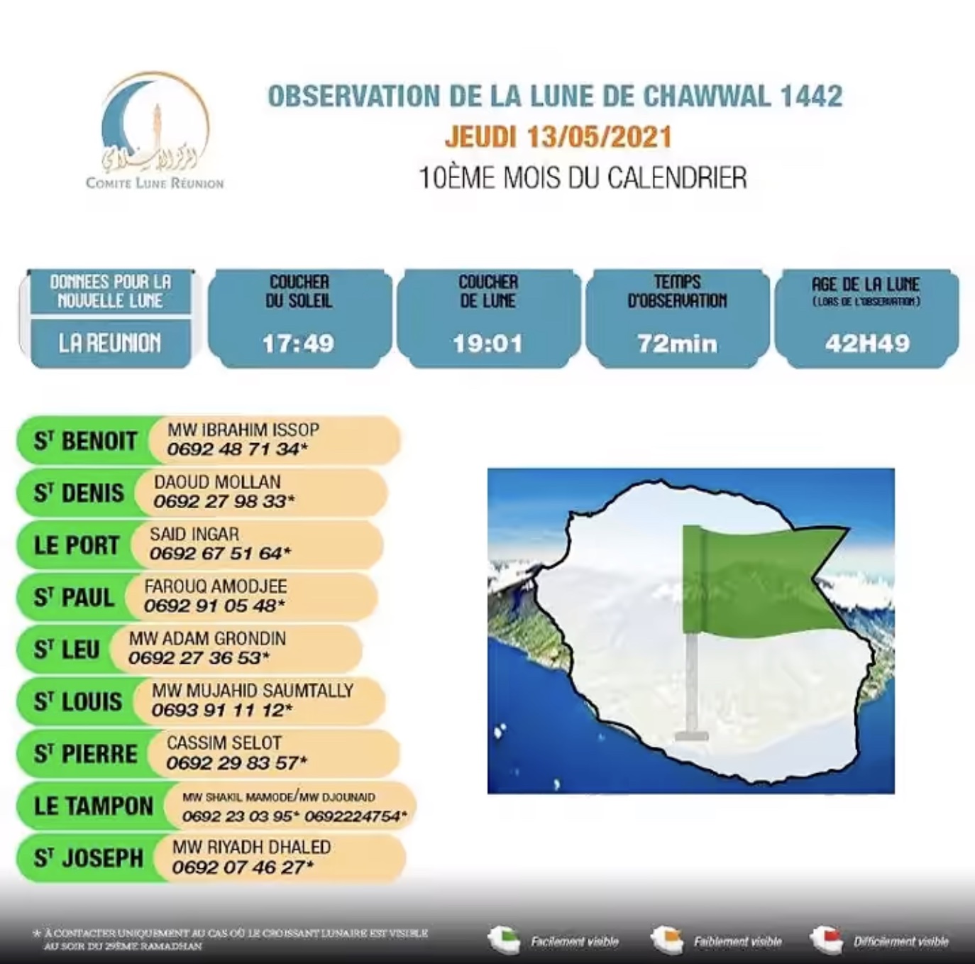 aïd al-fitr sur l'île de la Réunion