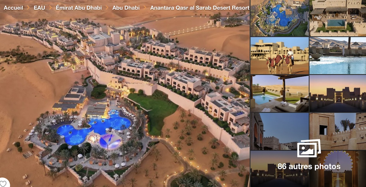 Anantara Qasr al Sarab Desert Resort