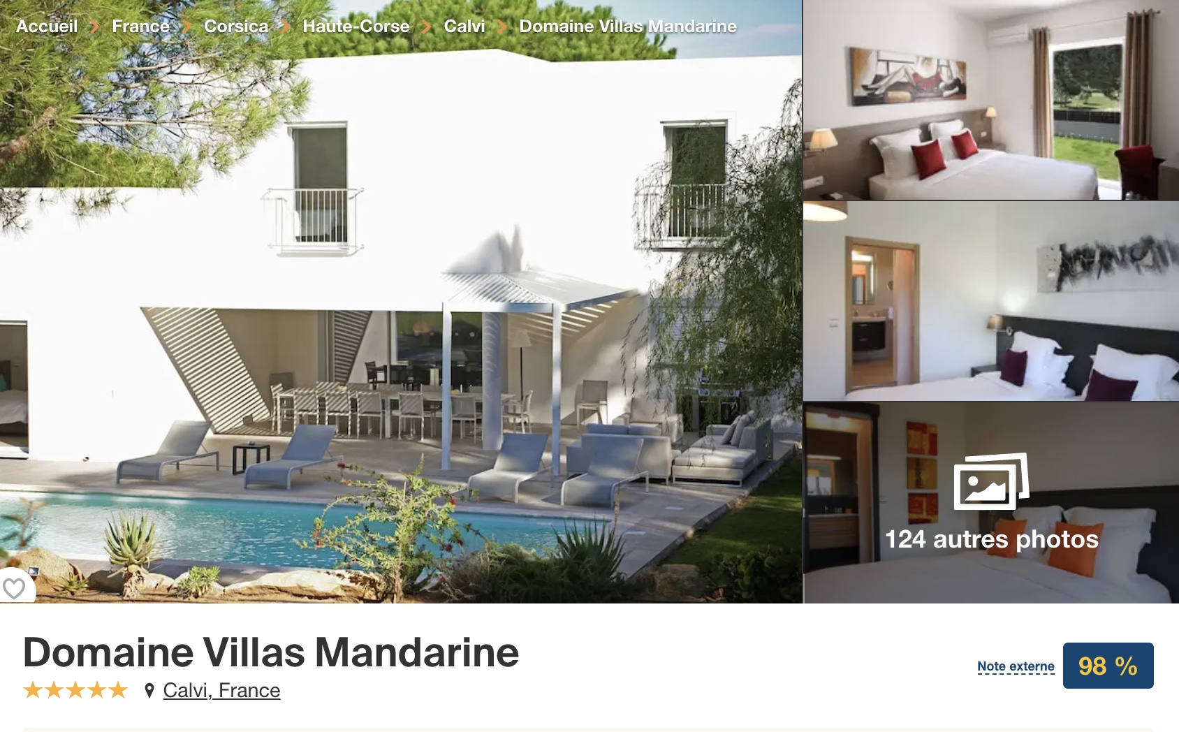 Domaine Villas Mandarine