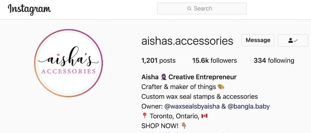 aisha's accessories