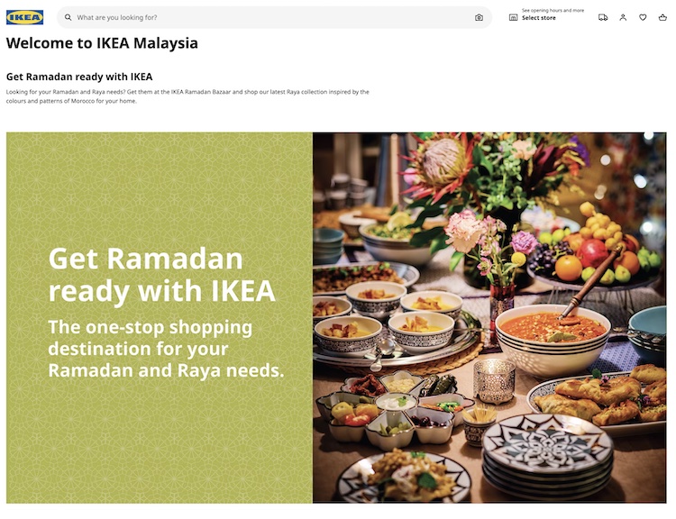 IKEA ramadan Malaisie