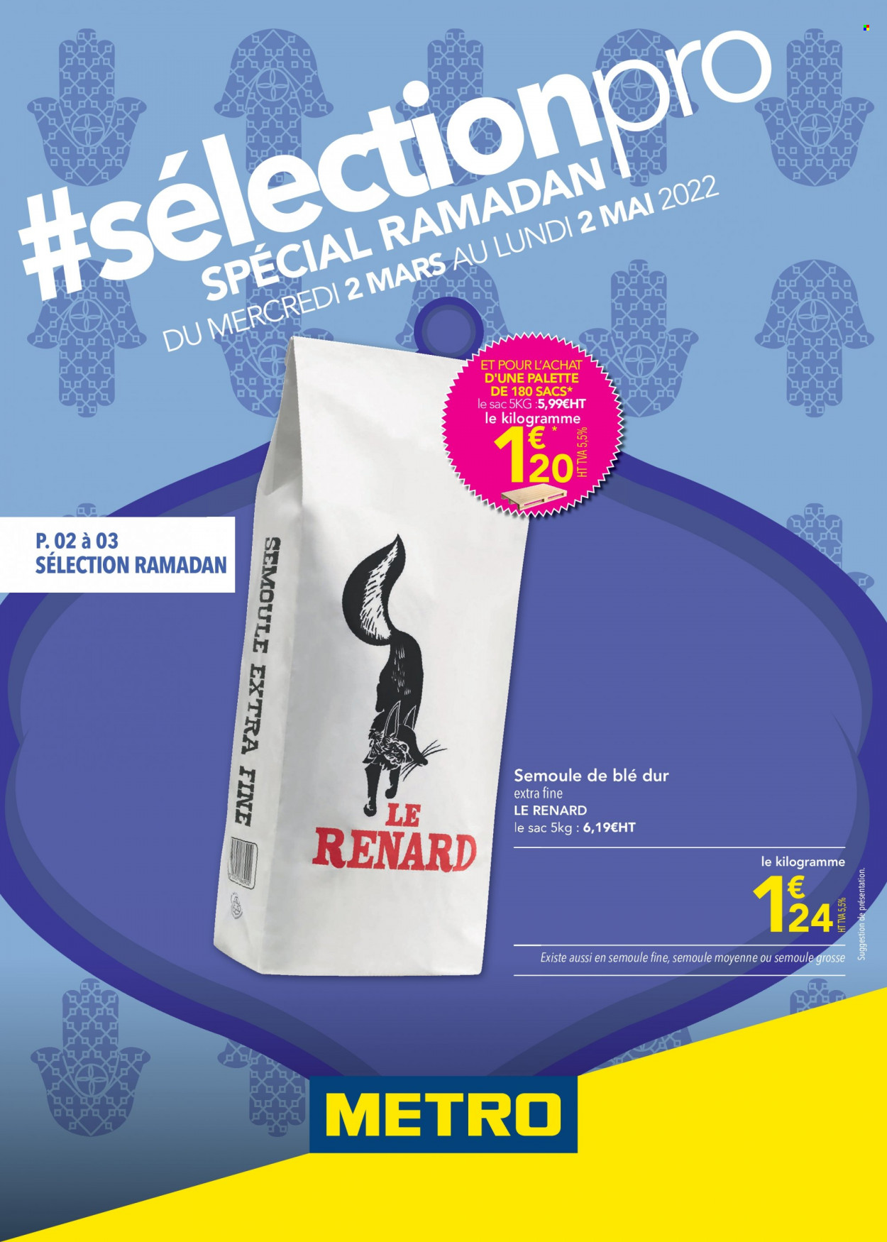 catalogue ramadan Metro