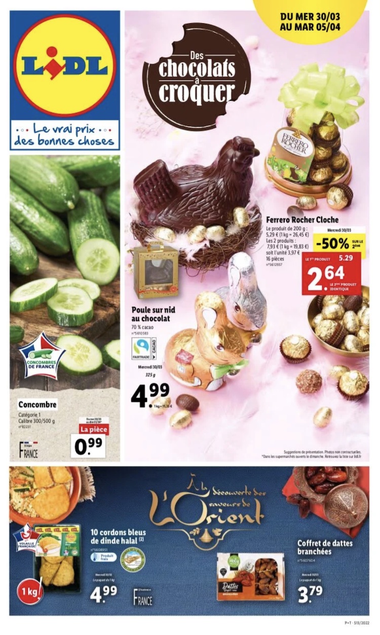 catalogue ramadan Lidl saveurs de l'Orient