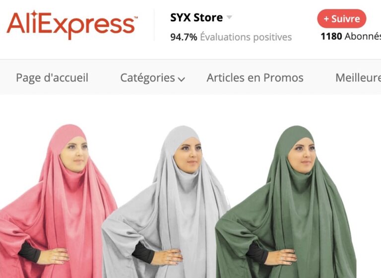 Contrefaçons sur AliExpress : menaces sur la filière de l’islamic fashion