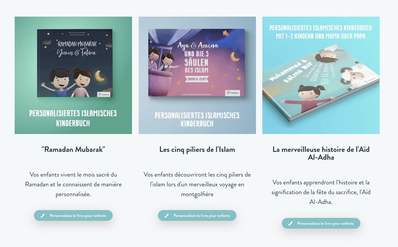 Battutabooks livre islamique personnalisé