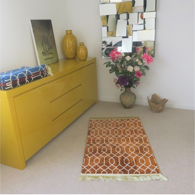 The Prayer Mat Company The Noor Lemon Prayer Mat