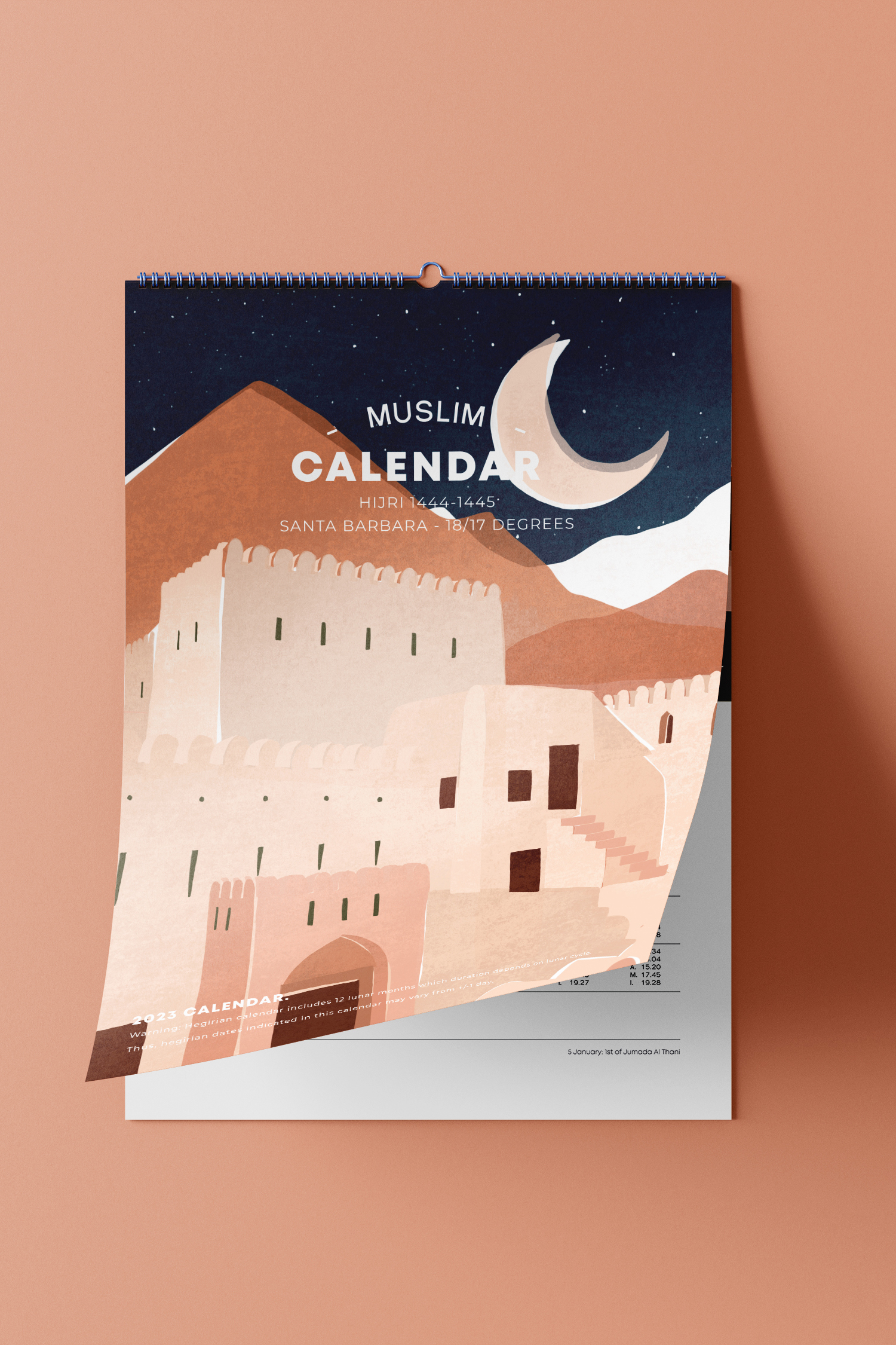 calendrier musulman - The Remembrance Shop