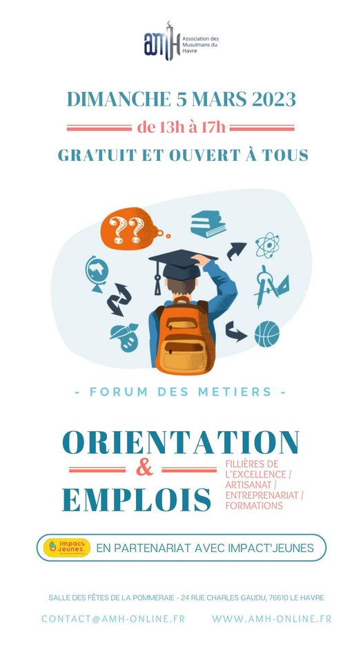 Forum des métiers et de l'orientation, centre islamique du Havre