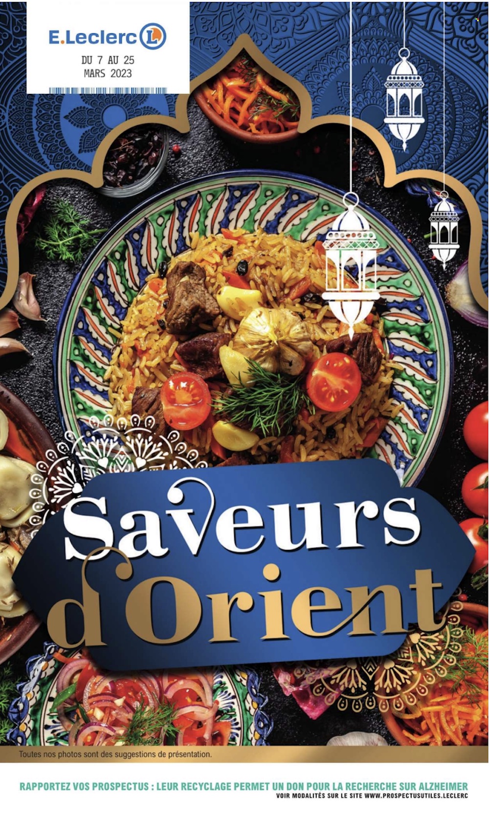 catalogue ramadan 2023 Leclerc saveurs d'Orient